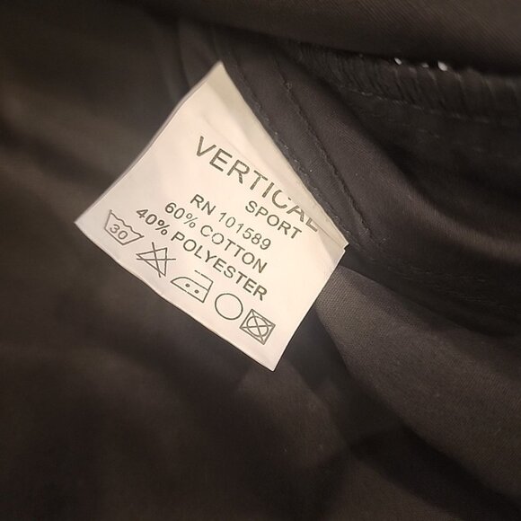 NWT Vertical Shirt Mens 4X Black Button Pockets Short Sleeves - Picture 7 of 8